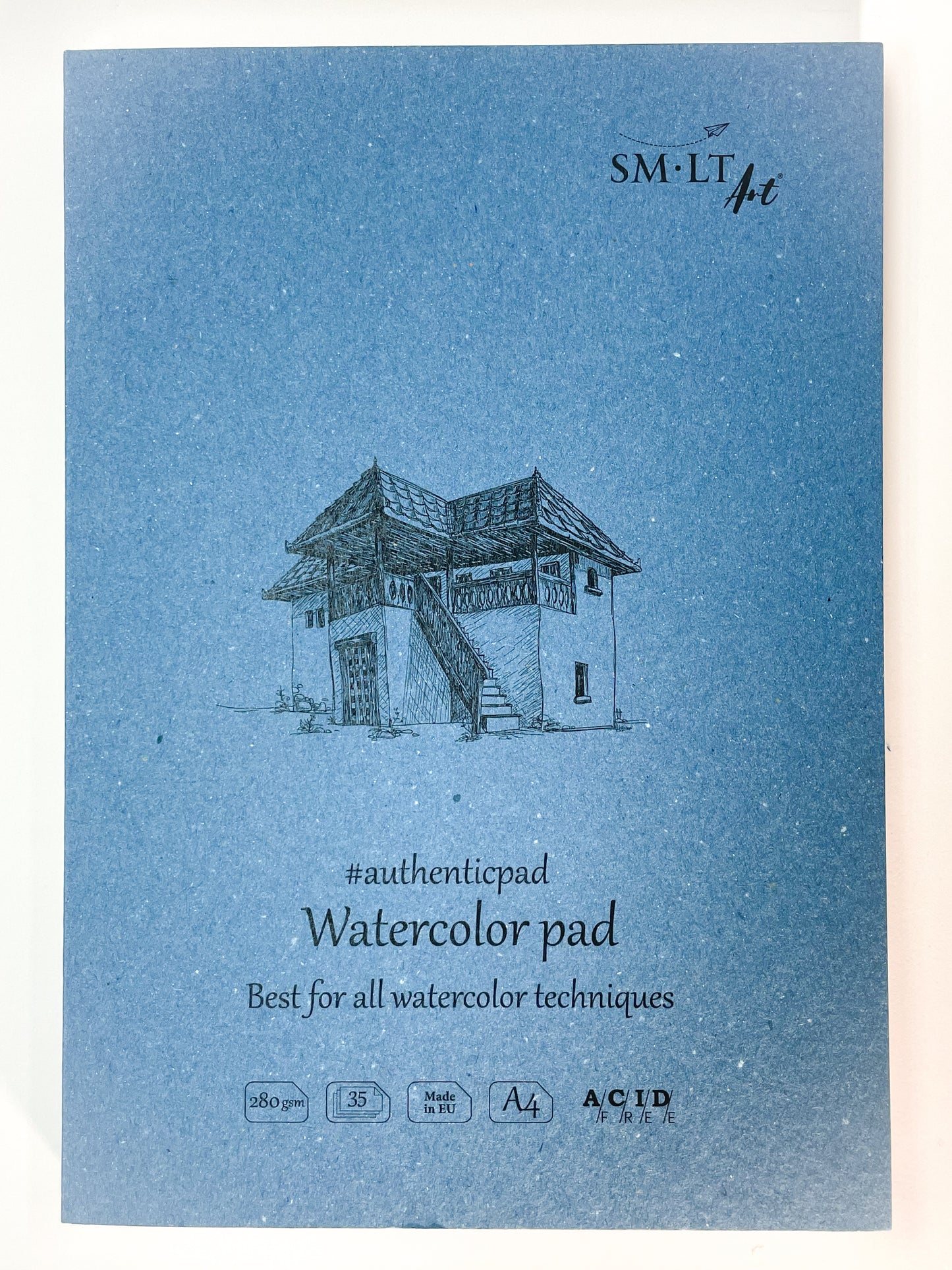 SM•LT Art® #Authenticpad Watercolor Pad (A4) - Mona Lisa Artists' Materials