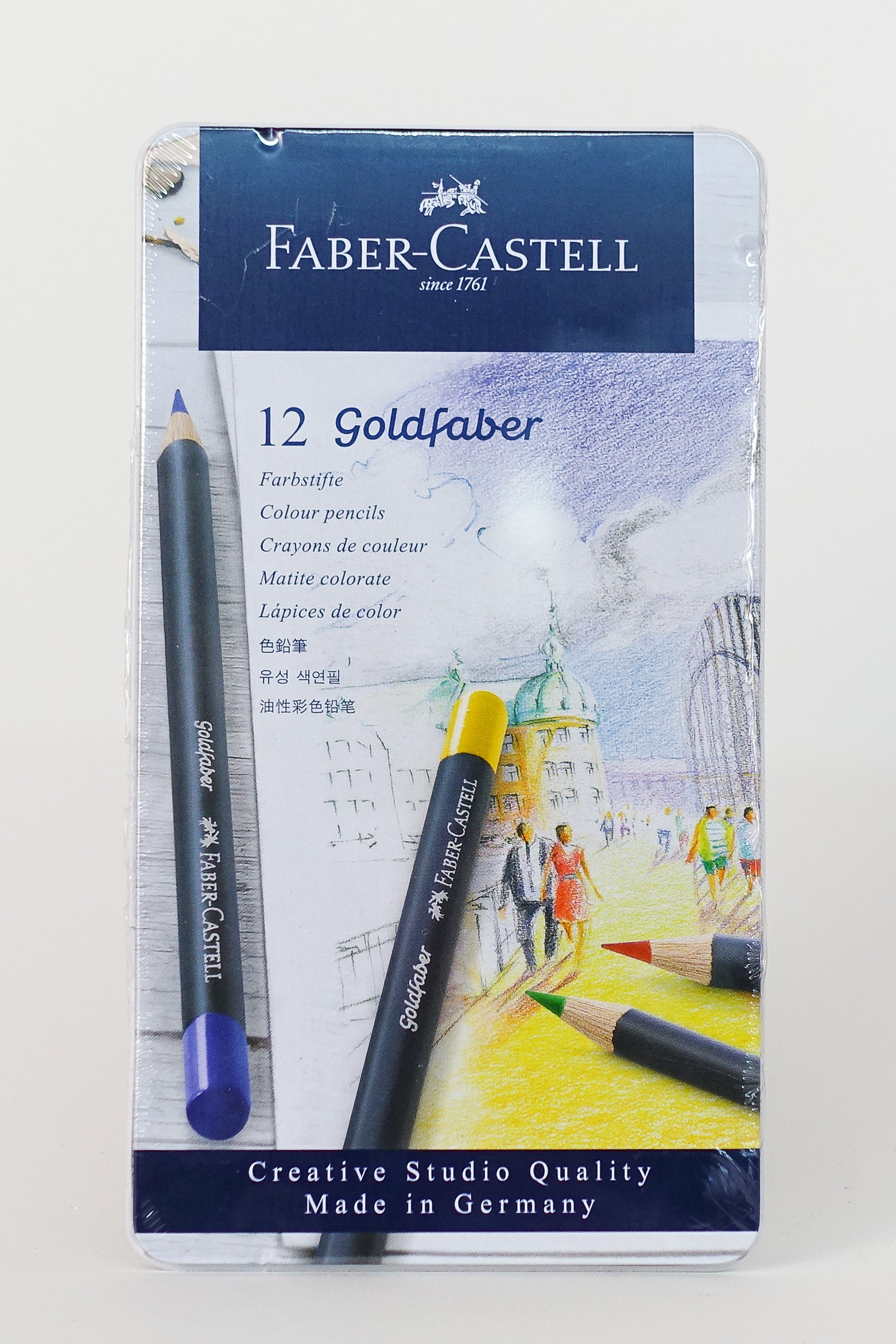 Goldfaber Pencil Crayons (12-piece set) - Faber-Castell – Mona Lisa  Artists' Materials