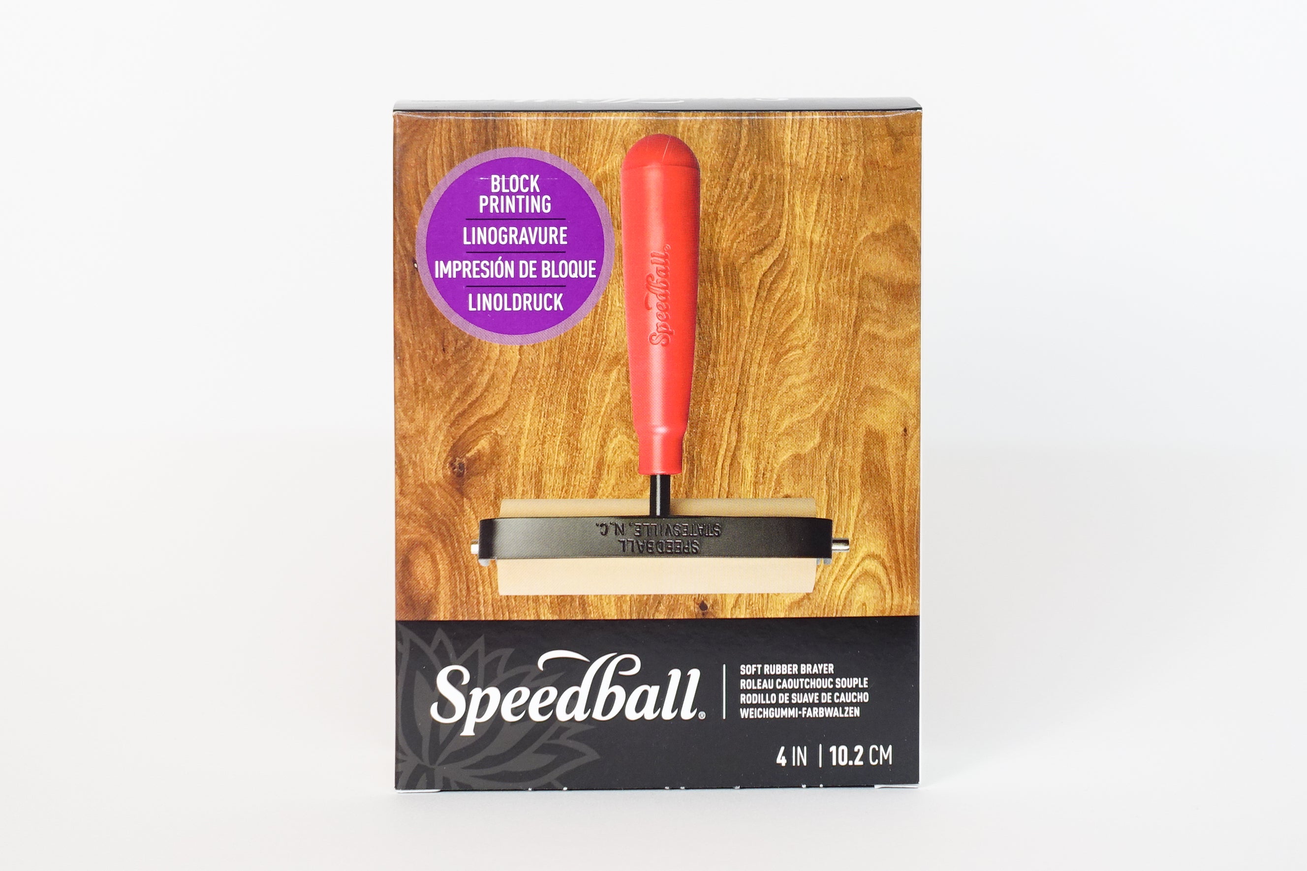 4 Hard Rubber Brayer - Speedball – Mona Lisa Artists' Materials