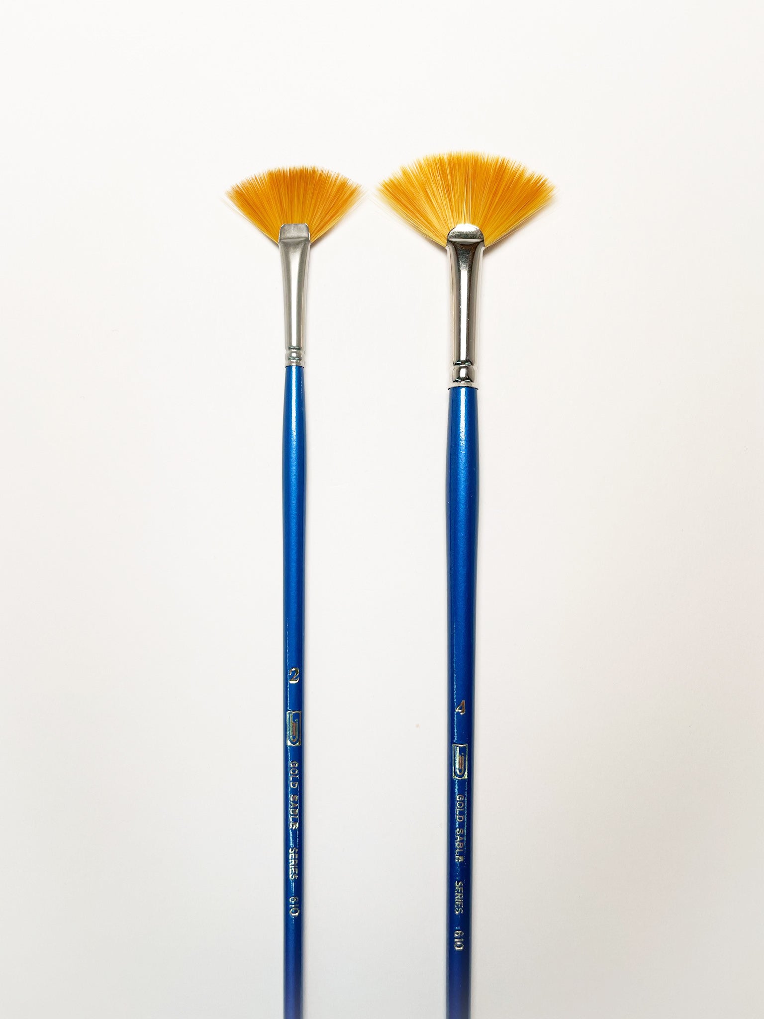 Heinz Jordan Series 610 Gold Sable Fan Paint Brushes (Oil & Acrylic) – Mona  Lisa Artists' Materials