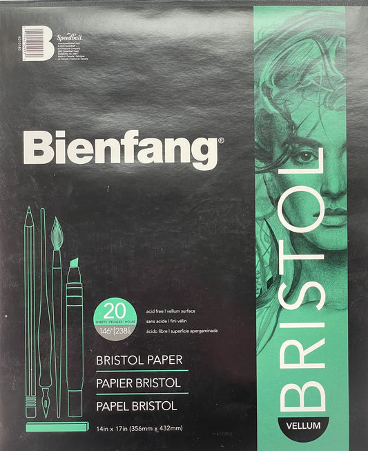 Bienfang® Bristol Paper Pad (Vellum Surface) - Mona Lisa Artists' Materials Calgary Alberta