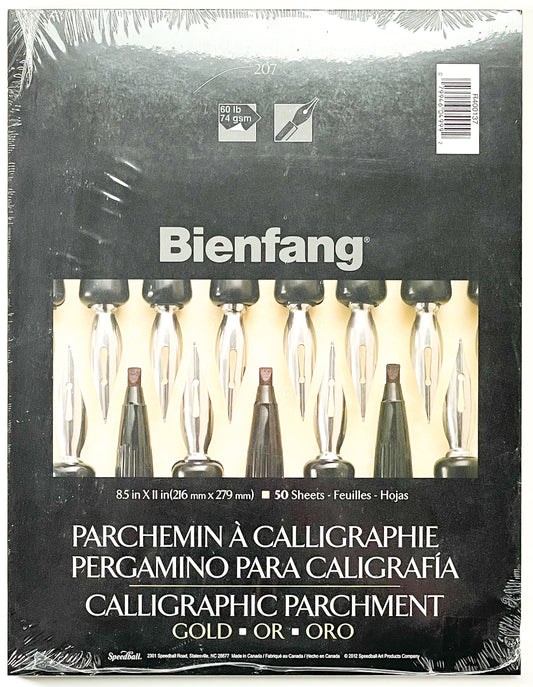 Bienfang® Calligraphy Parchment Pad Mona Lisa Artists' Materials Calgary Alberta