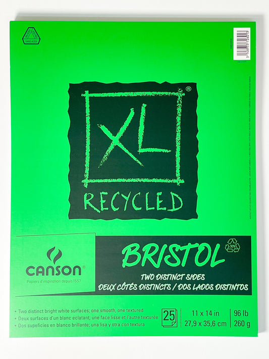Canson® XL Recycled Bristol (11"x14") - Mona Lisa Artists' Materials Calgary Alberta