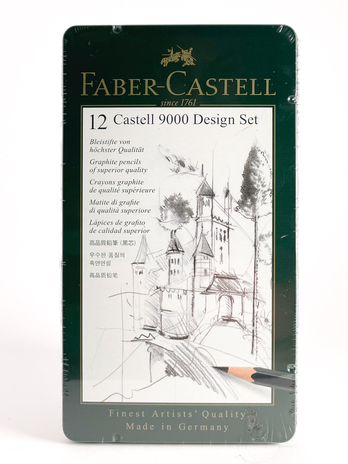 Faber-Castell - Castell® 9000 Design Set (12pc) - Mona Lisa Artists' Materials Calgary Alberta