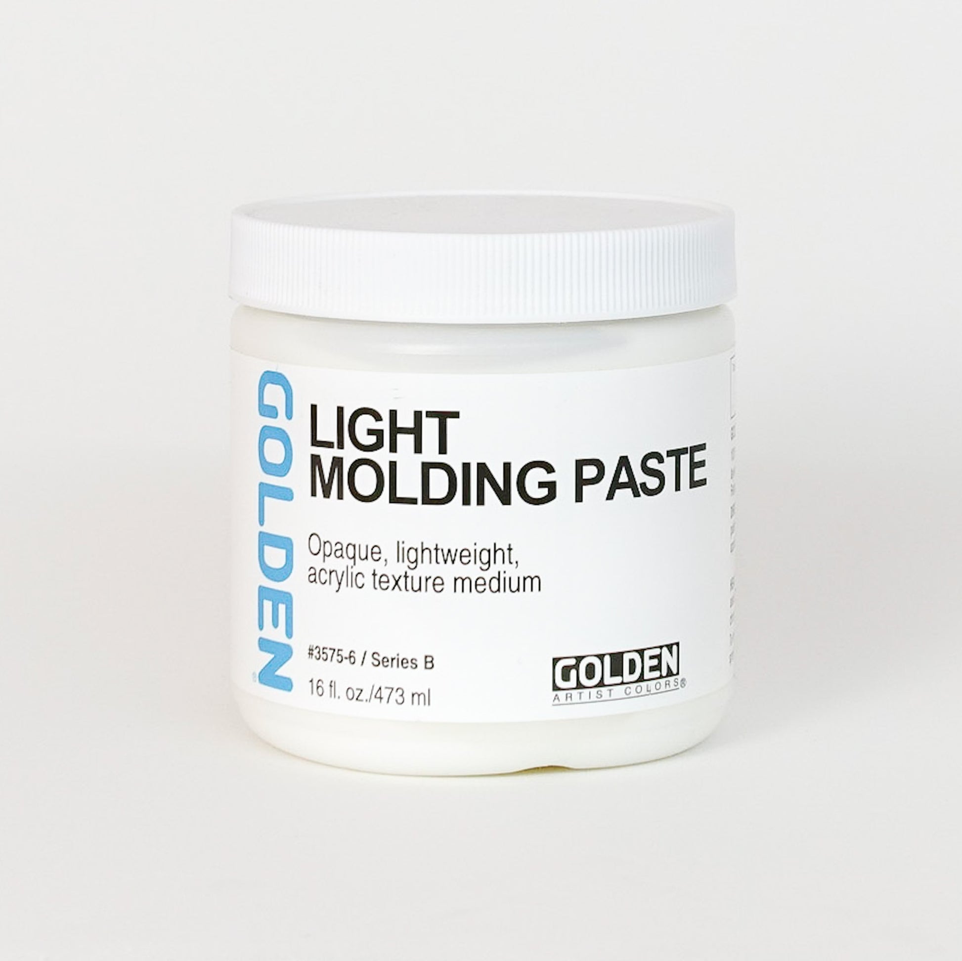Golden® Light Molding Paste (01) - Mona Lisa Artists Materials Calgary Alberta