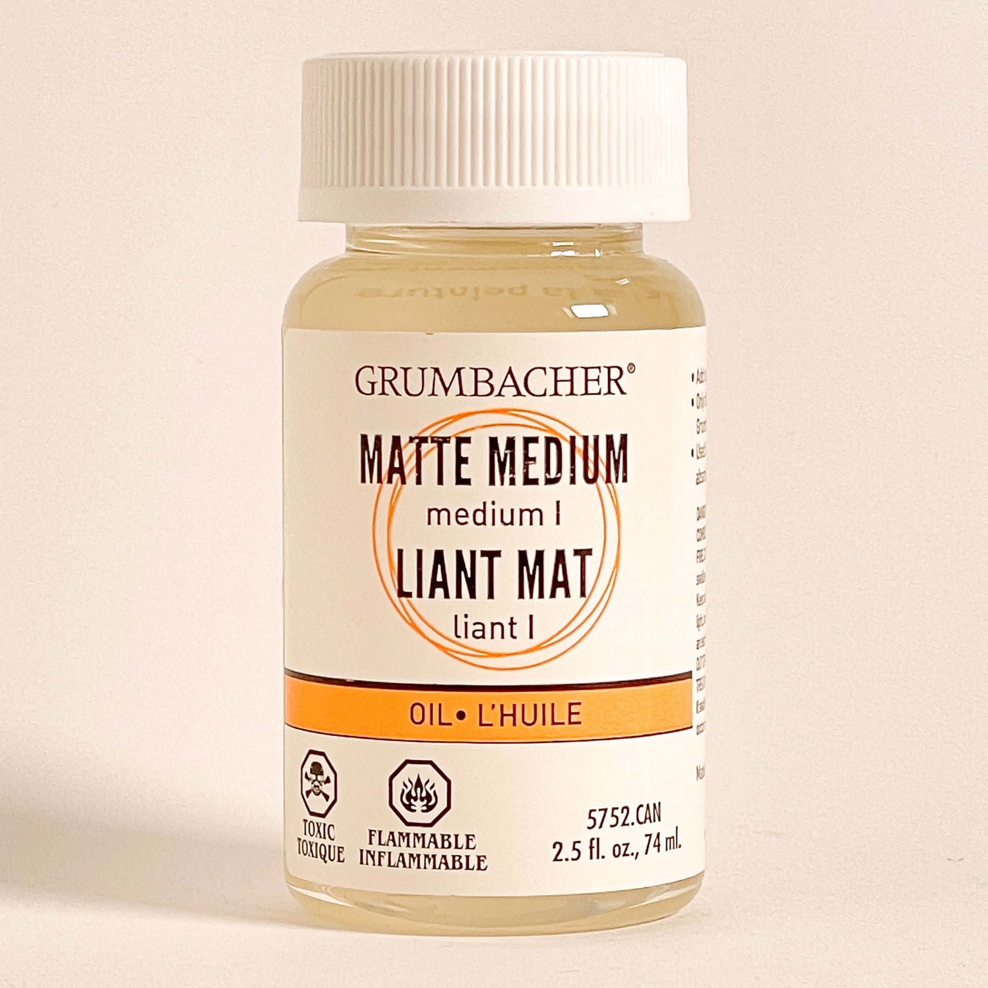 Grumbacher® Matte Medium (Medium I) - Mona Lisa Artists' Materials
