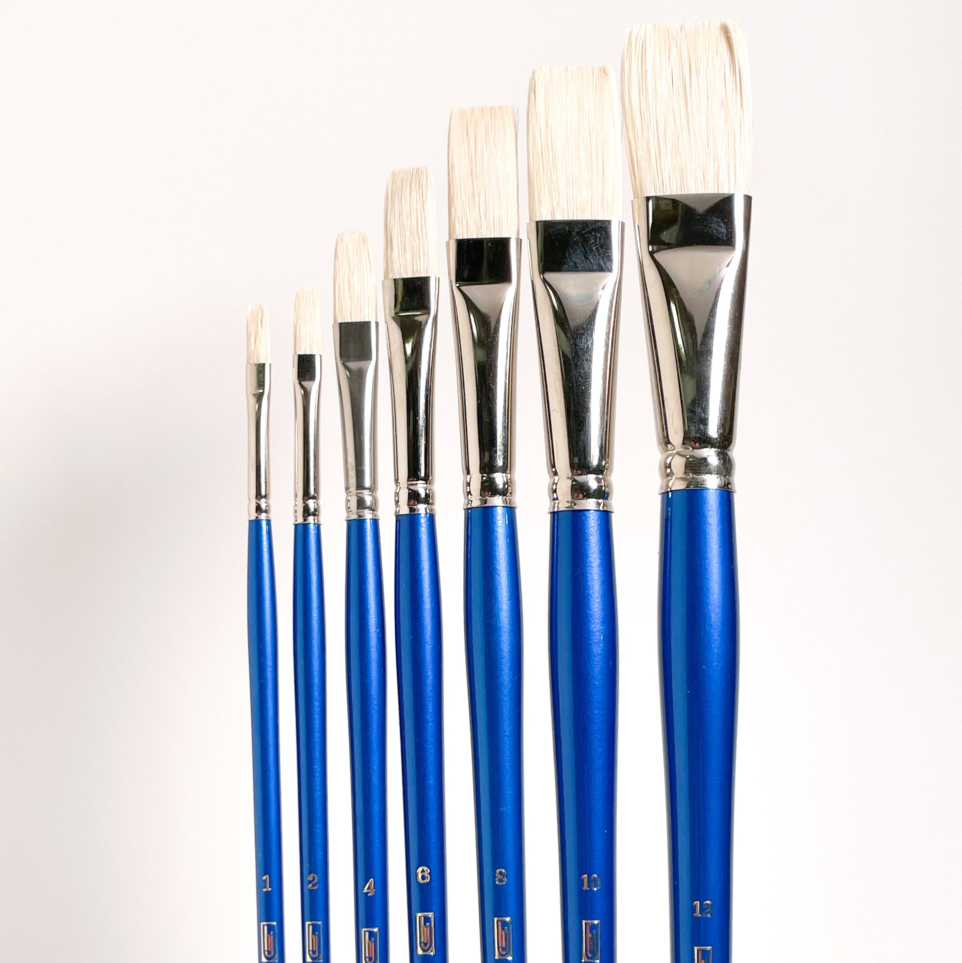 Heinz Jordan Series 10F Brushes (Long Handle) - Mona Lisa Artists' Materials Calgary Alberta