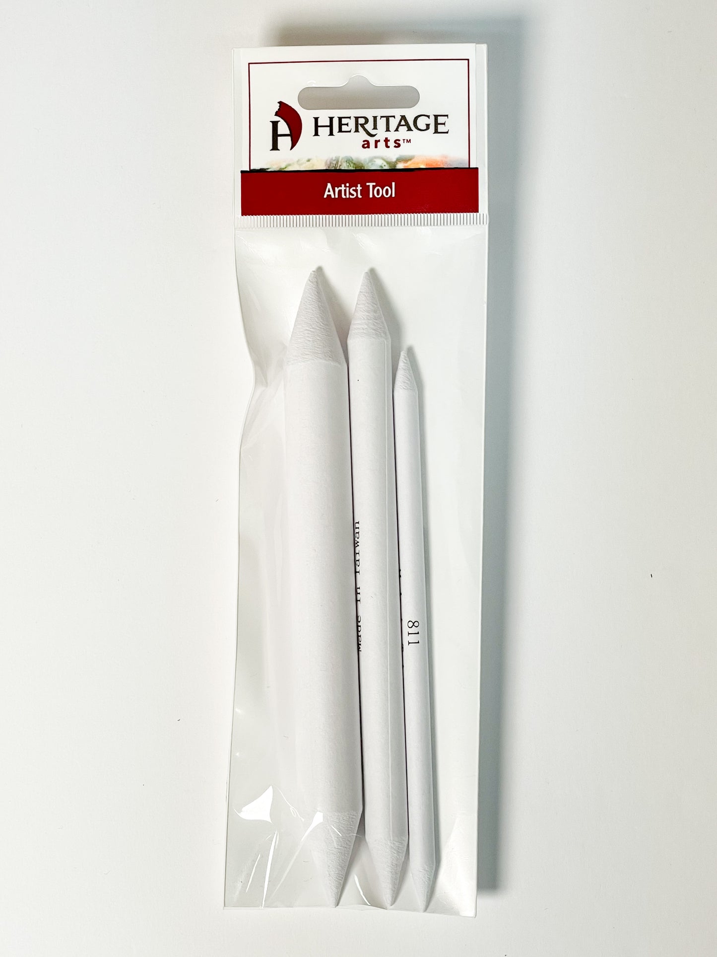 Heritage Arts™ 3 Blending Stumps (Assorted Sizes) - Mona Lisa Artists' Materials Calgary Alberta