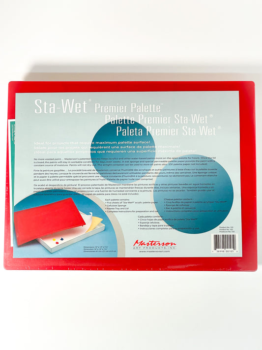 Sta-Wet® Premier Palette™ - Masterson Art Products inc.