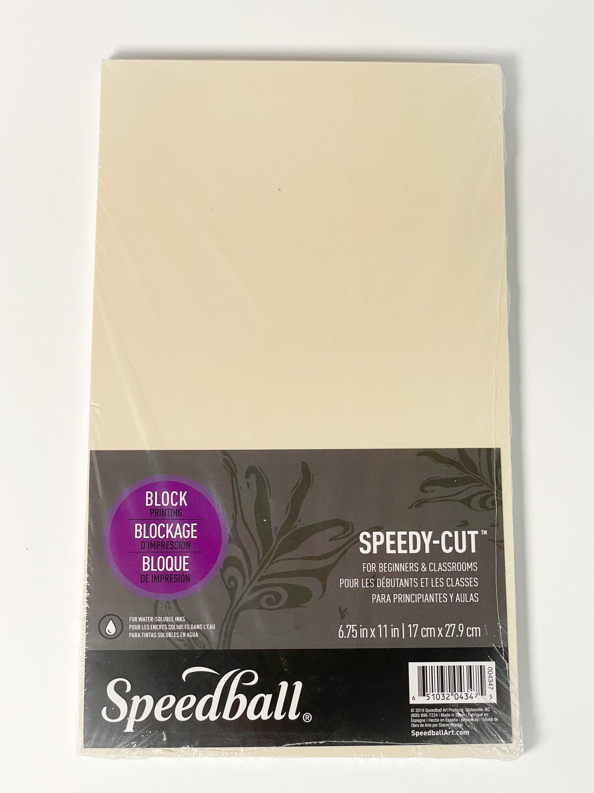 Speedball® Speedy Cut™ Carving Block  004347 (6.75"x11")