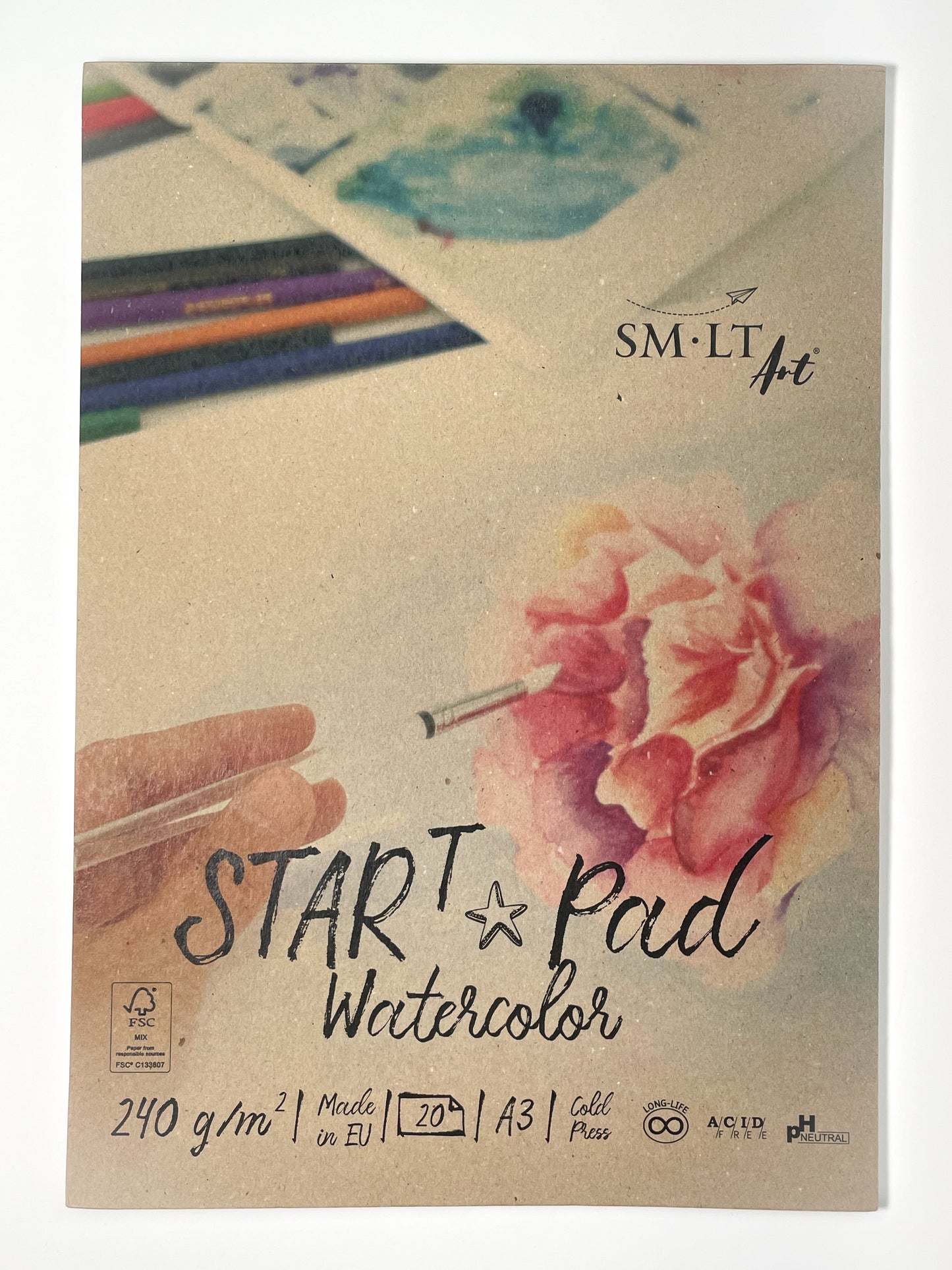 SM•LT Art® "STAR T" Watercolor Pad (A3) - Mona Lisa Artists' Materials