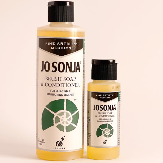 Jo Sonja® Brush Soap & Conditioner - Mona Lisa Artists Materials Calgary Alberta Canada