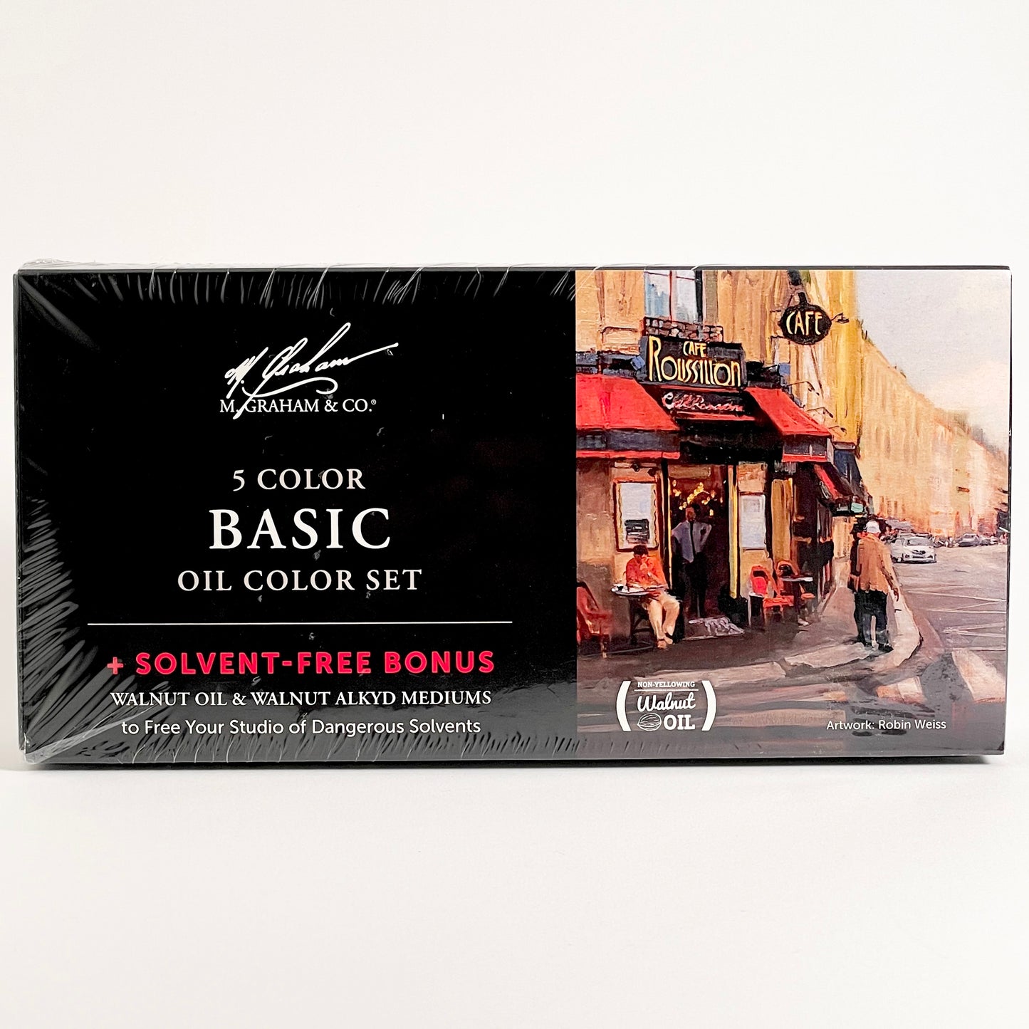 M. Graham & Co.® Basic Oil Colour Set (+2 Solvents) - Mona Lisa Artists' Materials Calgary Alberta