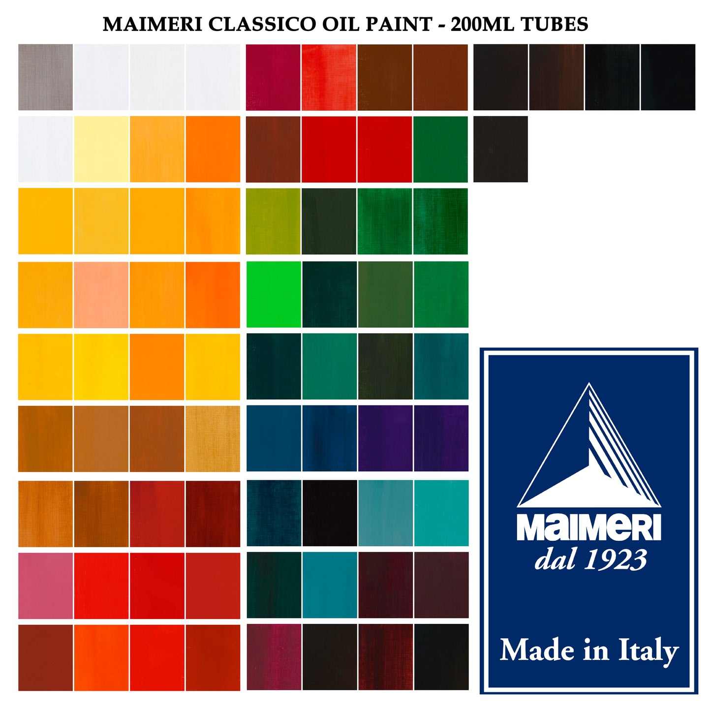 Maimeri Classico Oil Paint (200ml Tubes)