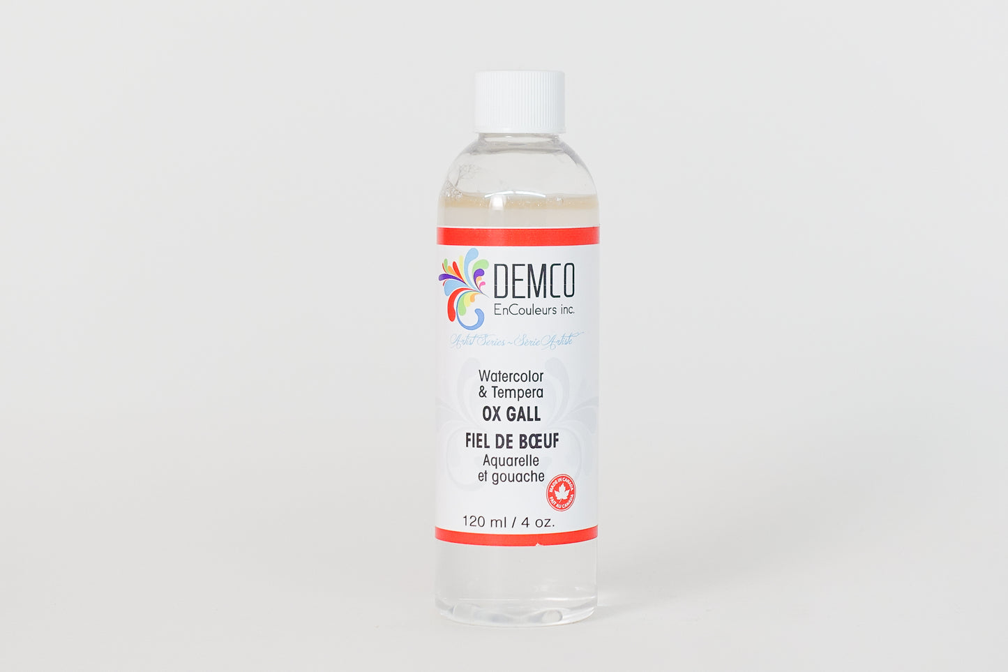 Ox Gall (120 ml/4 fl. oz.) for Watercolor & Tempera - Demco EnCouleurs Inc.