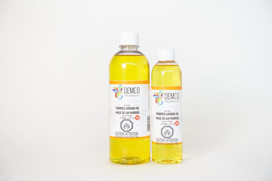 Purified Linseed Oil - Demco Encouleurs inc. (both sizes)