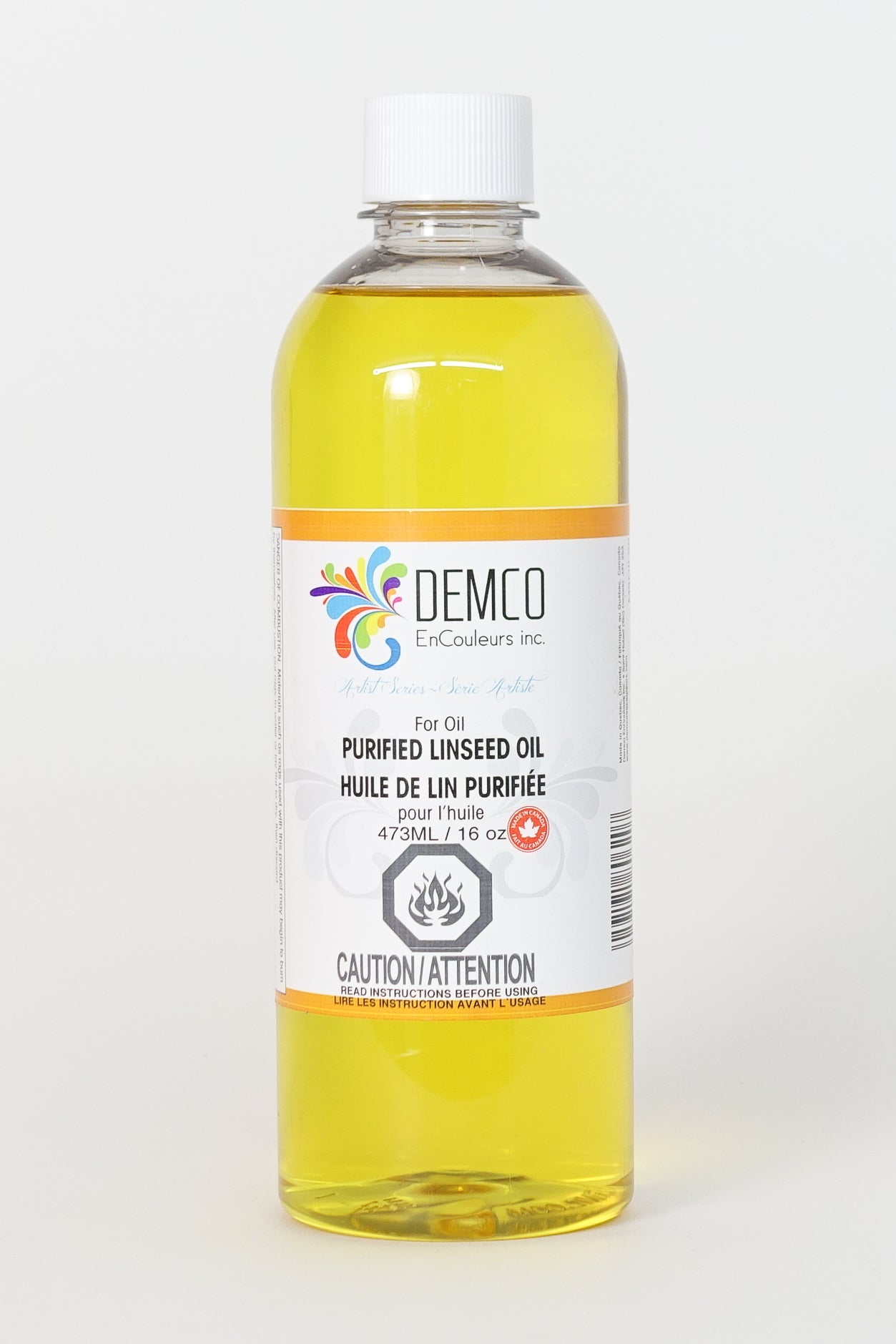 Purified Linseed Oil - Demco Encouleurs inc. (473ml)