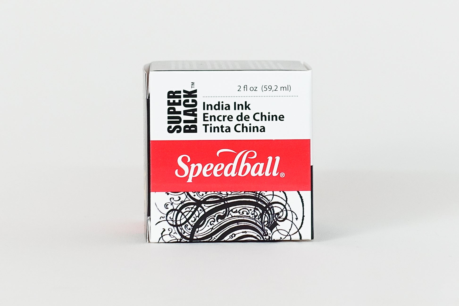 Super Black India Ink (59.2 ml/2 fl. oz.) - Speedball