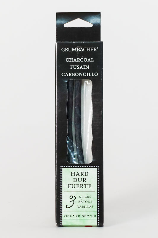 Hard Vine Charcoal (3-piece set) - Grumbacher