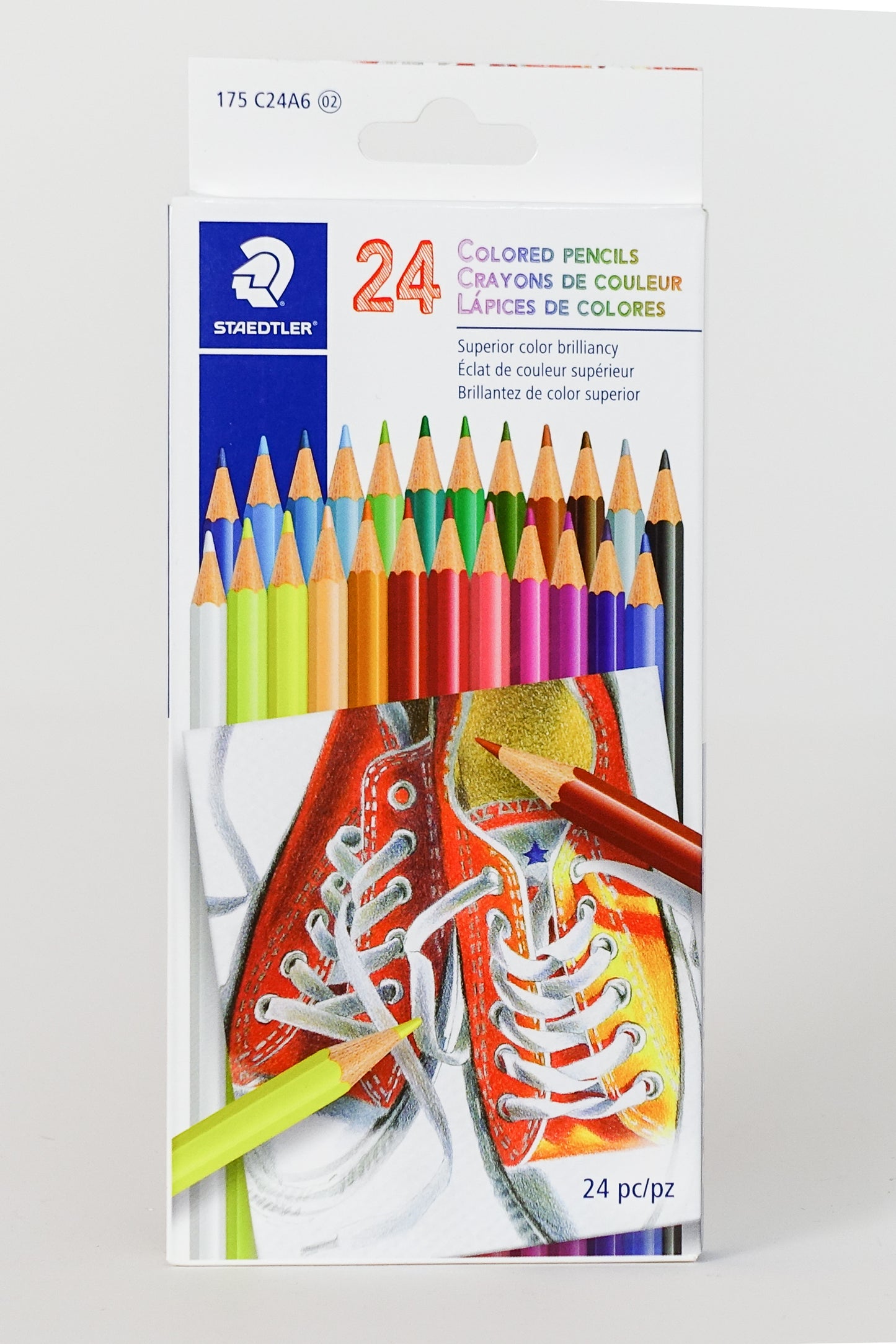 Monami Plastic Twist Up Crayons Color Pencils, Assorted Colors Set 24 –  sehoonyolomall