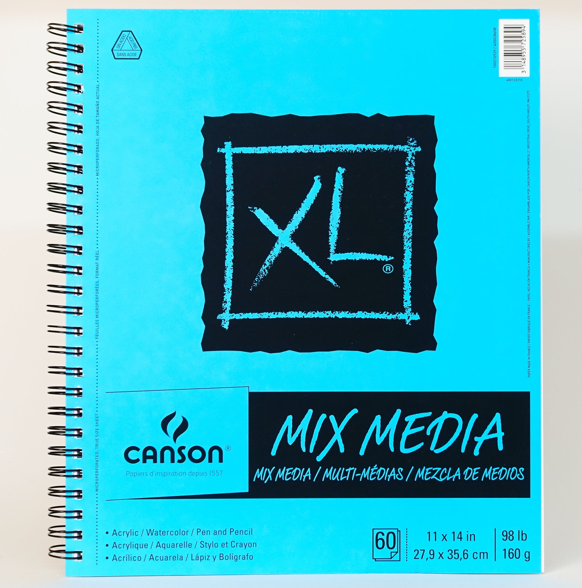 Canson® XL® Mixed Media Sketchbook - Mona Lisa Artists' Materials Calgary Alberta