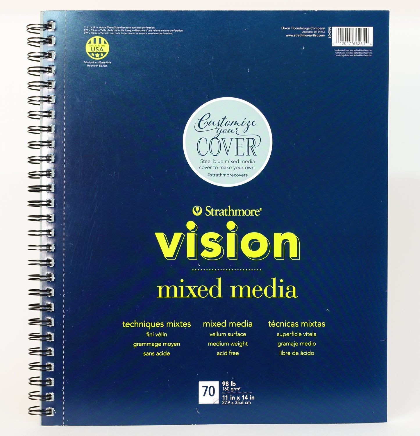 Vision Mixed Media Sketchbook 11x14" - Strathmore