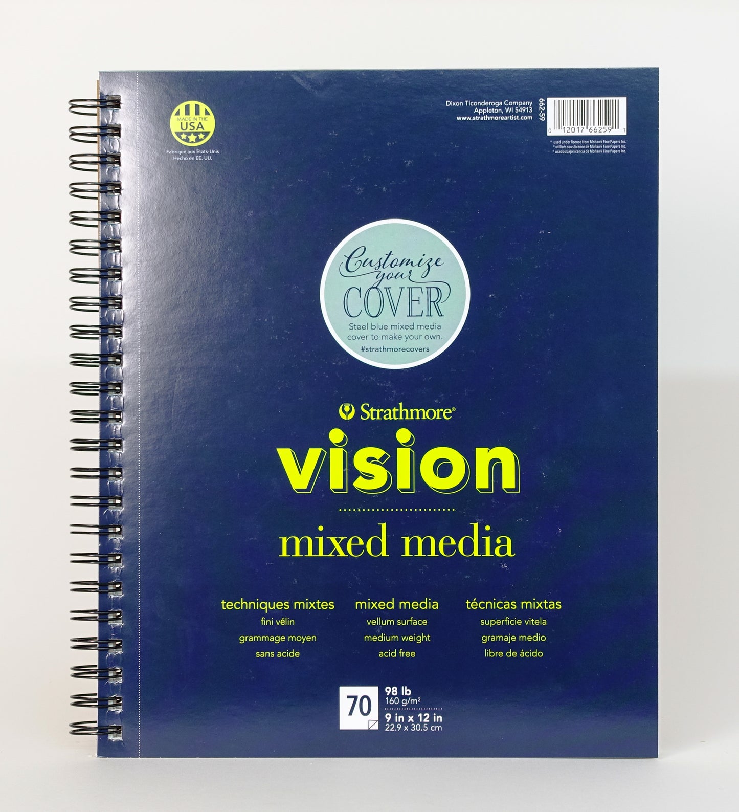Vision Mixed Media Sketchbook 9x12" - Strathmore
