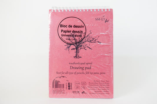 SM•LT Art® #Authenticpad Spiral Drawing Pad - Mona Lisa Artists' Materials