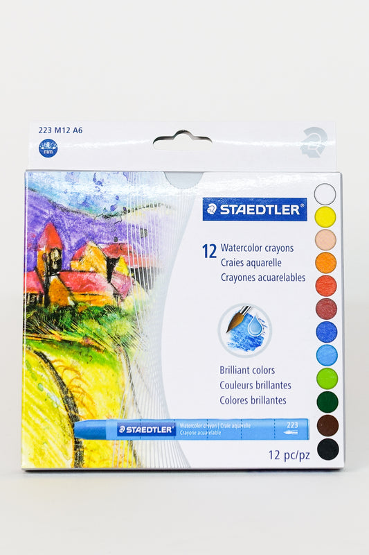 Watercolor Crayons (12-piece set) - Staedtler