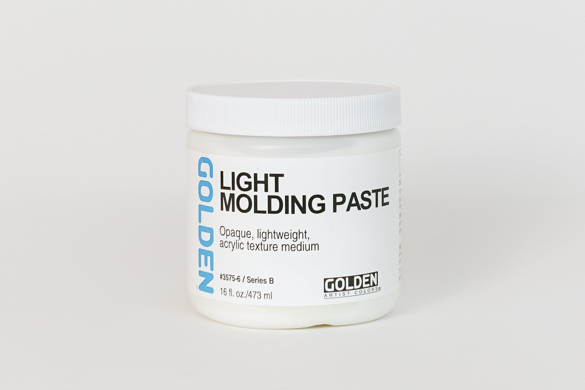 Light Molding Paste (473 ml/16 fl. oz.) - Golden - Acrylic Medium