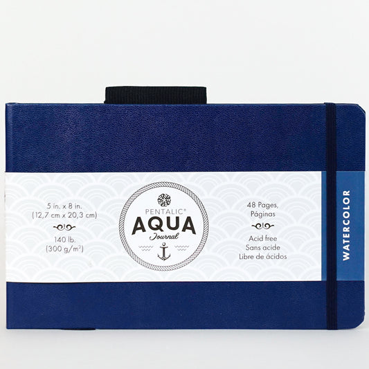 Pentalic® Aqua Journal - Mona Lisa Artists Materials Calgary Alberta