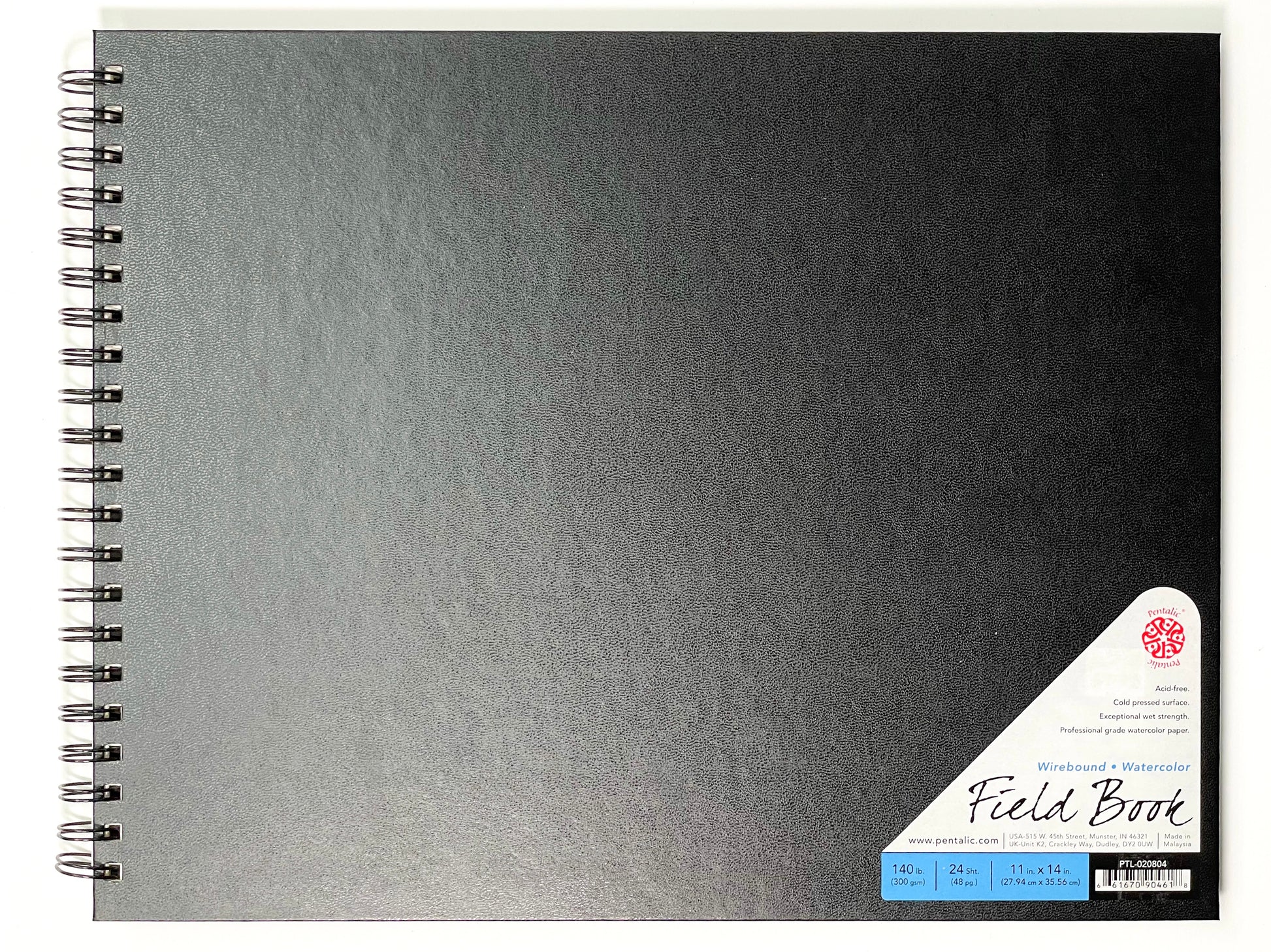 Pentalic® Field Watercolor Sketchbook (11" x 14") - Mona Lisa Artists' Materials Calgary Alberta