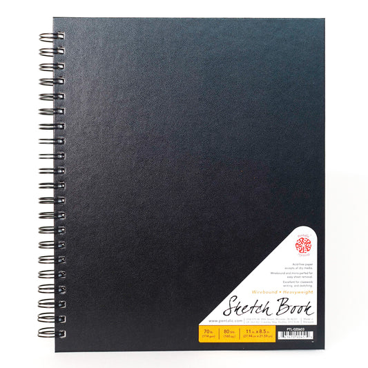 Pentalic® Wirebound Heavyweight Sketchbooks - Mona Lisa Artists Materials Calgary Alberta