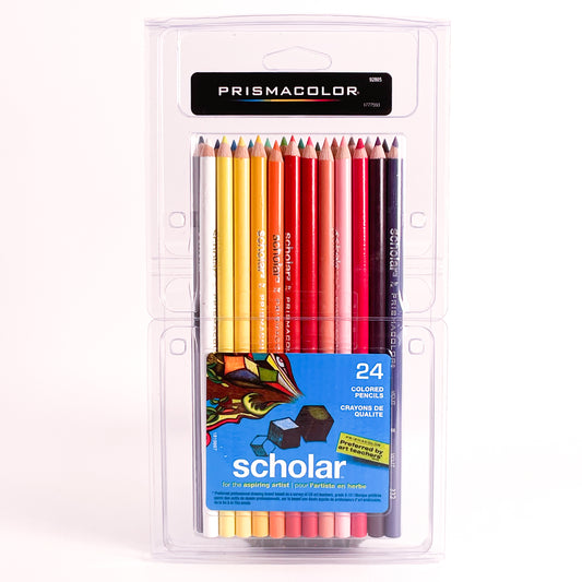 Prismacolor Scholar™ Pencil Crayon Sets 12pc - Mona Lisa Artists Materials Calgary Alberta Canada