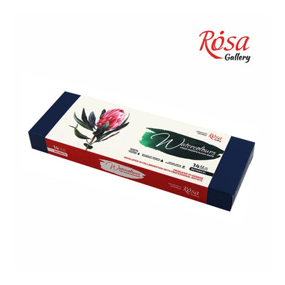 ROSA Gallery 14pc "Botanical" Watercolour Set - Made in Ukraine - Photo of Exterior Packaging - Mona Lisa Artists Materials Calgary Alberta