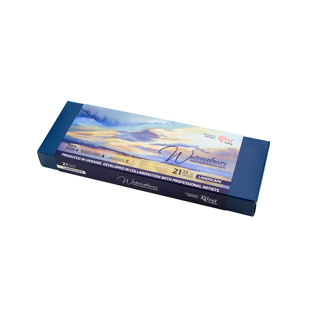 ROSA Gallery 21pc "Landscape" Watercolour Set - Mona Lisa Artists' Materials Calgary Alberta
