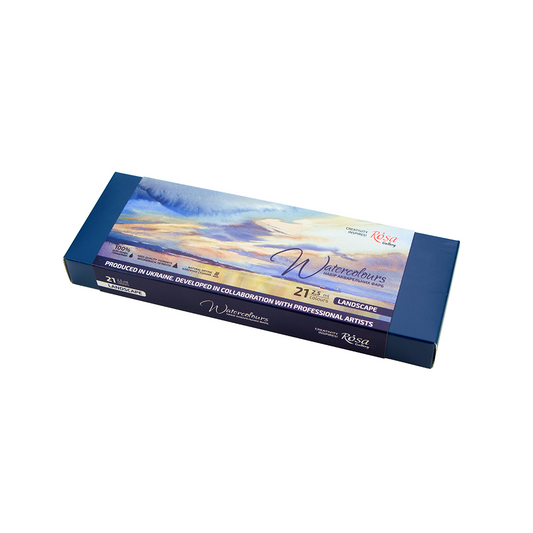 ROSA Gallery 21pc "Landscape" Watercolour Set - Mona Lisa Artists' Materials Calgary Alberta