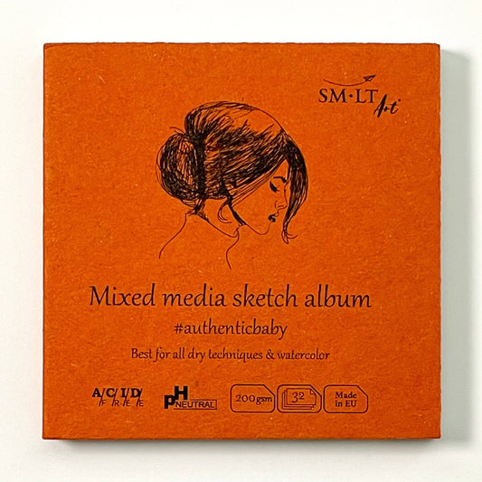 SM•LT Art® Universal Mixed Media Pads (#Authenticbaby Pad) - Mona Lisa Artists' Materials Calgary Alberta