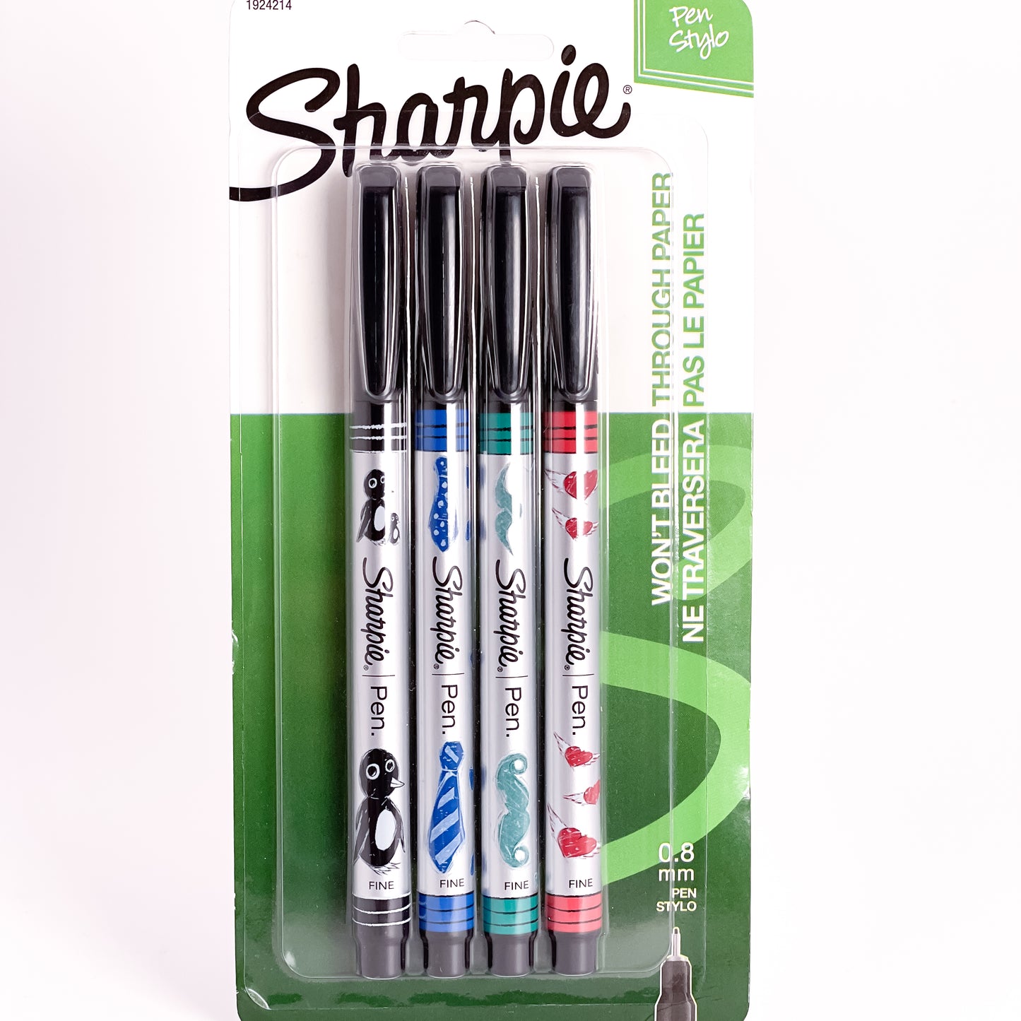 Sharpie® 0.8mm Pens 4-Pack - Mona Lisa Artists Materials Calgary Alberta Canada