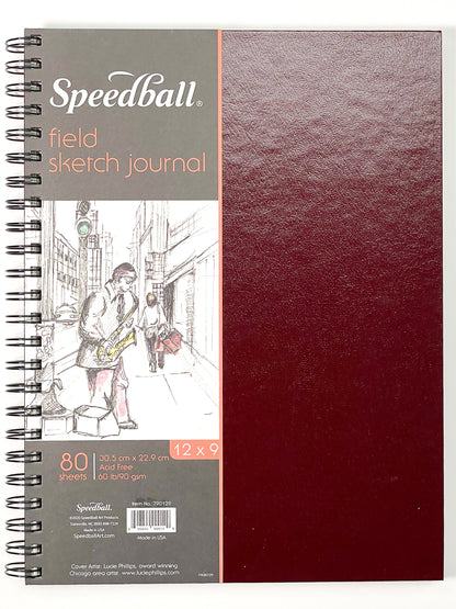 Speedball® Field Sketch Journal 12"x9" - Mona Lisa Artists' Materials Calgary Alberta