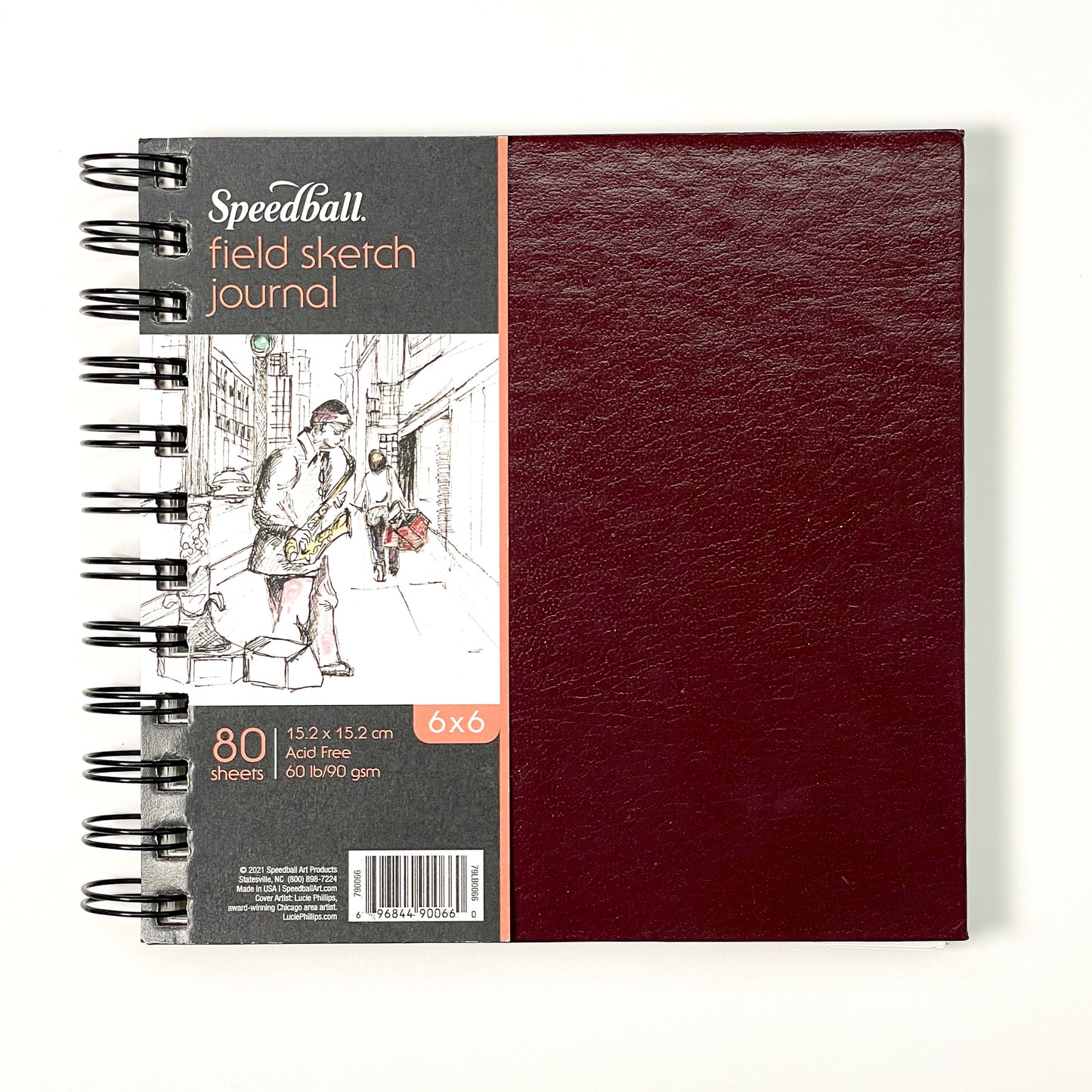 Speedball® Field Sketch Journal 6x6" - Mona Lisa Artists' Materials Calgary Alberta