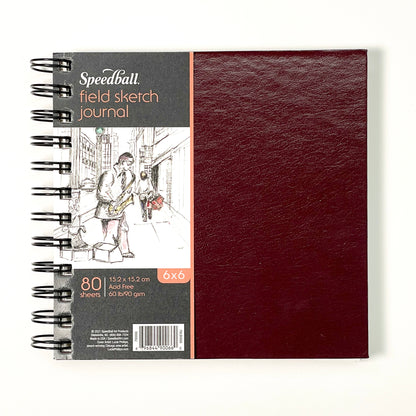Speedball® Field Sketch Journal 6x6" - Mona Lisa Artists' Materials Calgary Alberta
