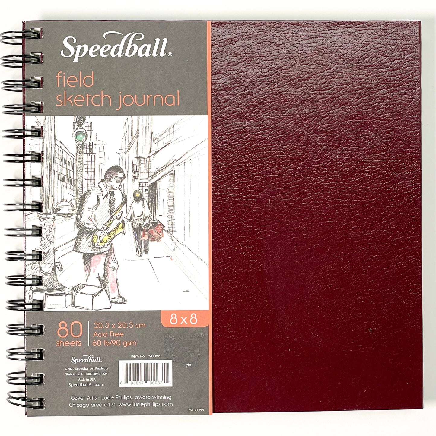 Speedball® Field Sketch Journal 8"x8" - Mona Lisa Artists' Materials Calgary Alberta