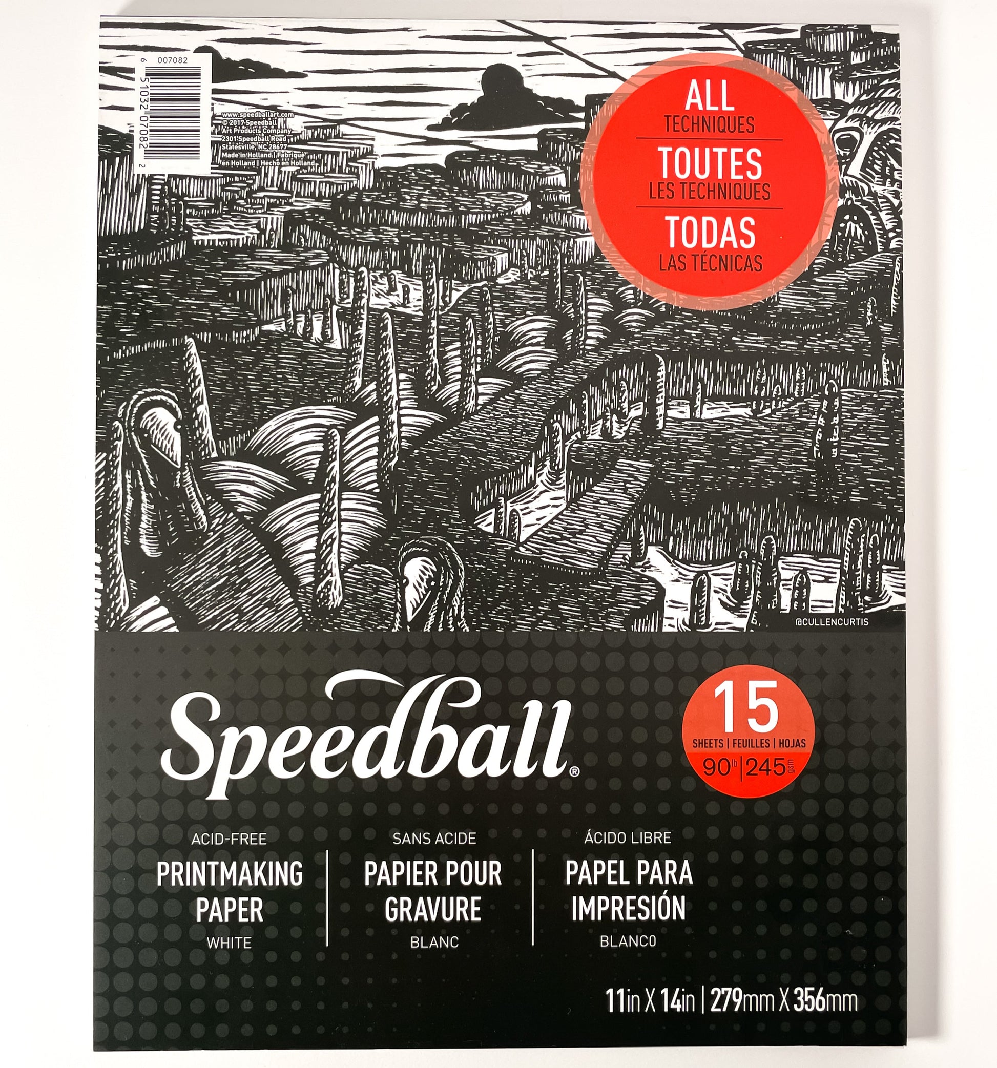 Speedball Printmaking paper 11x14 - Mona Lisa Artists Materials Calgary Alberta
