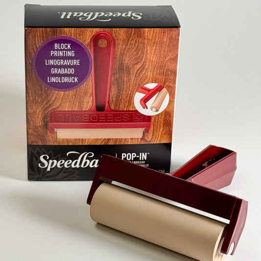 Speedball Soft Rubber 4" Rubber Brayer Mona Lisa Artists' Materials Calgary Alberta