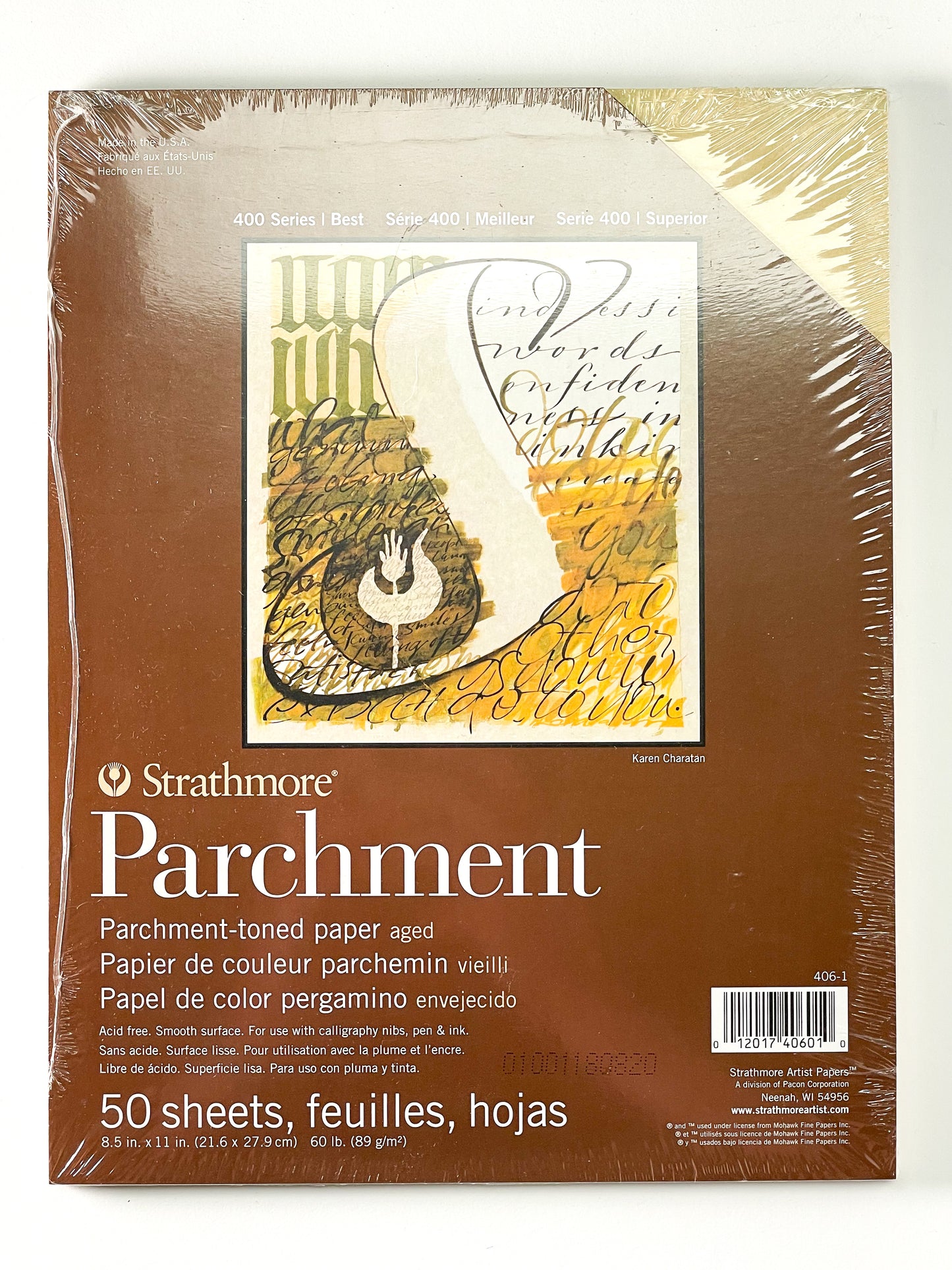 Strathmore® 400 Series Parchment Paper - Mona Lisa Artists' Materials Calgary Alberta