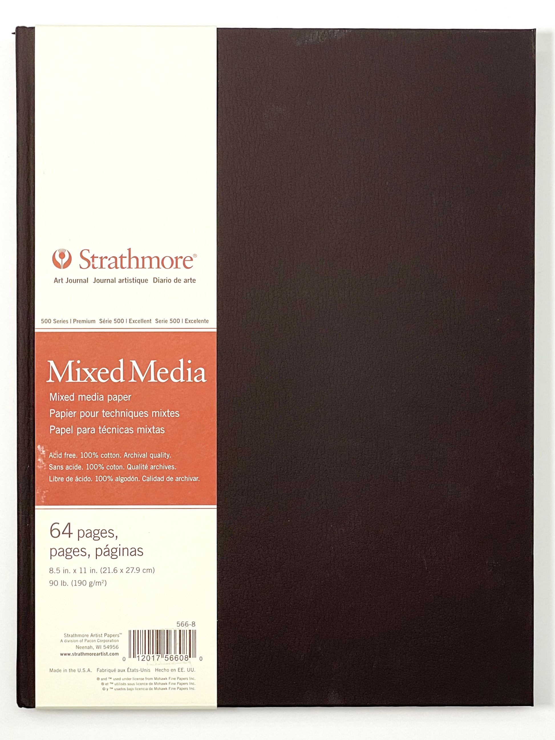 Strathmore® 500 Series Mixed Media Hardbound Art Journal - Mona Lisa Artists' Materials Calgary Alberta