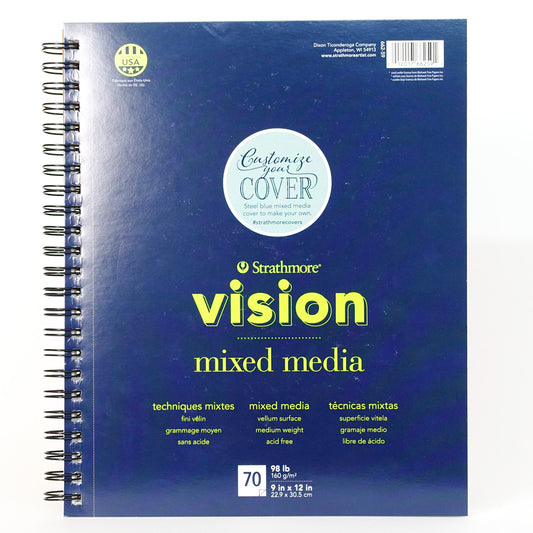 Strathmore® Vision Mixed Media Sketchbook - Mona Lisa Artists Materials Calgary Alberta