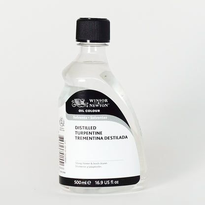 Winsor & Newton™ Distilled Turpentine 500ml - Mona Lisa Artists Materials Calgary Alberta