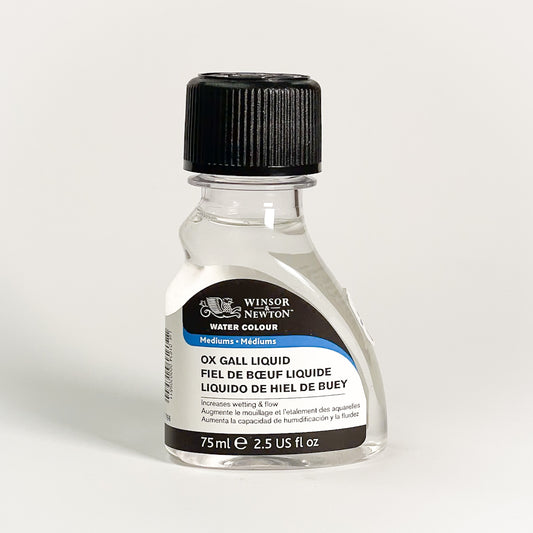 Winsor & Newton™ Ox Gall Liquid (75ml) - Mona Lisa Artists Materials Calgary Alberta Canada